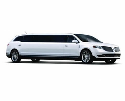 8 Passenger Lincoln MKT White - Featured